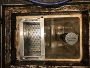 グリストラップ清掃後