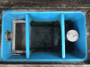 グリストラップ清掃後